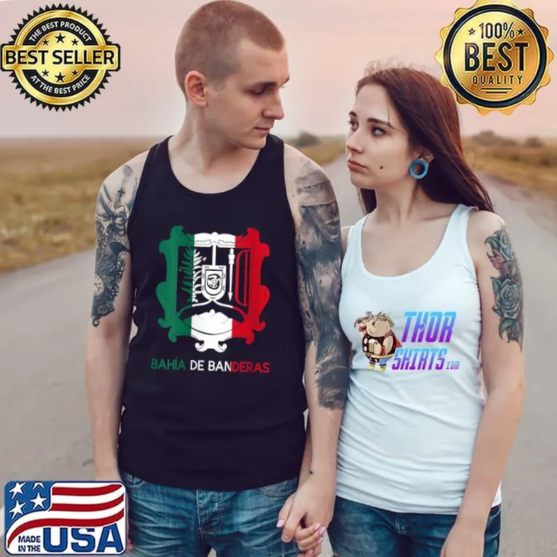 Awesome Bahia De Banderas Nayarit Estado Mexico Escudo Eagle Aguila T-shirt