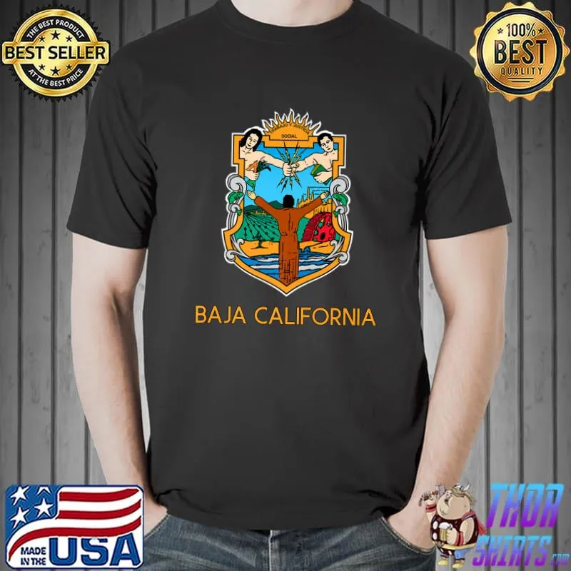 Baja California Baja California Estado Mexico Escudo Eagle Premium T-Shirt