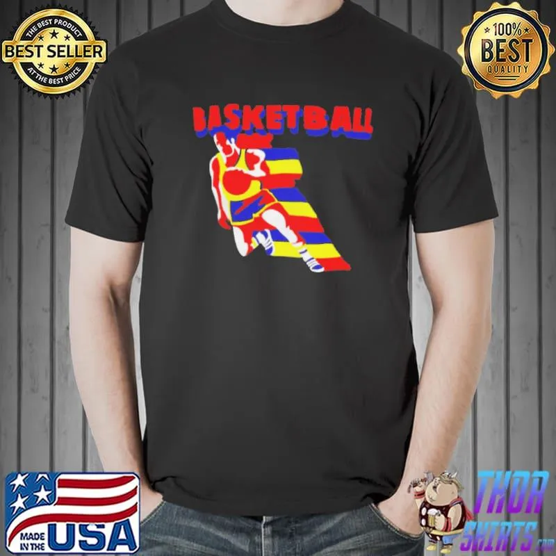 Basketball man colorful art Unisex