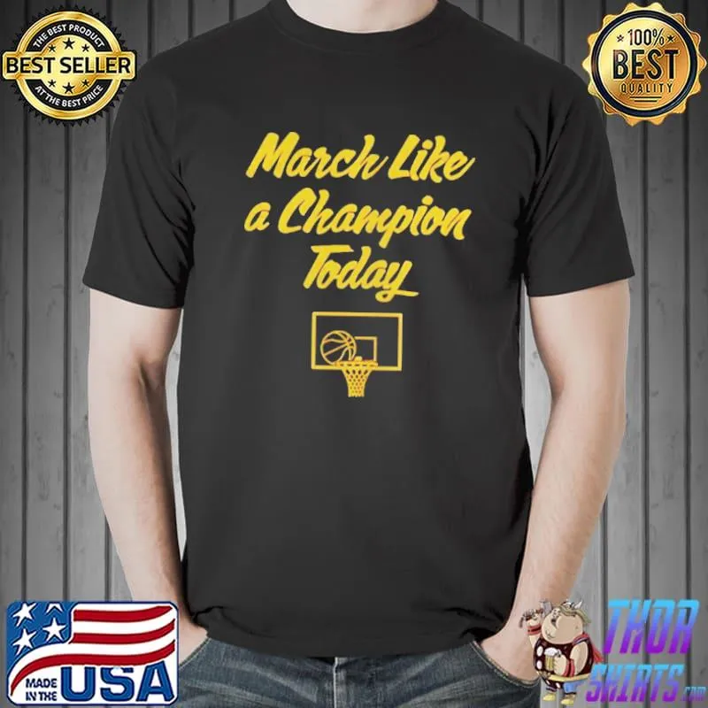 Basketball march like a champion today Unisex