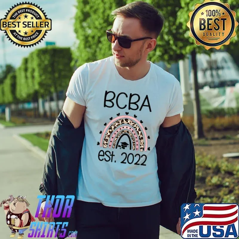 BCBA Est. 2022 Behavior Analyst Graduate T-Shirt Unisex