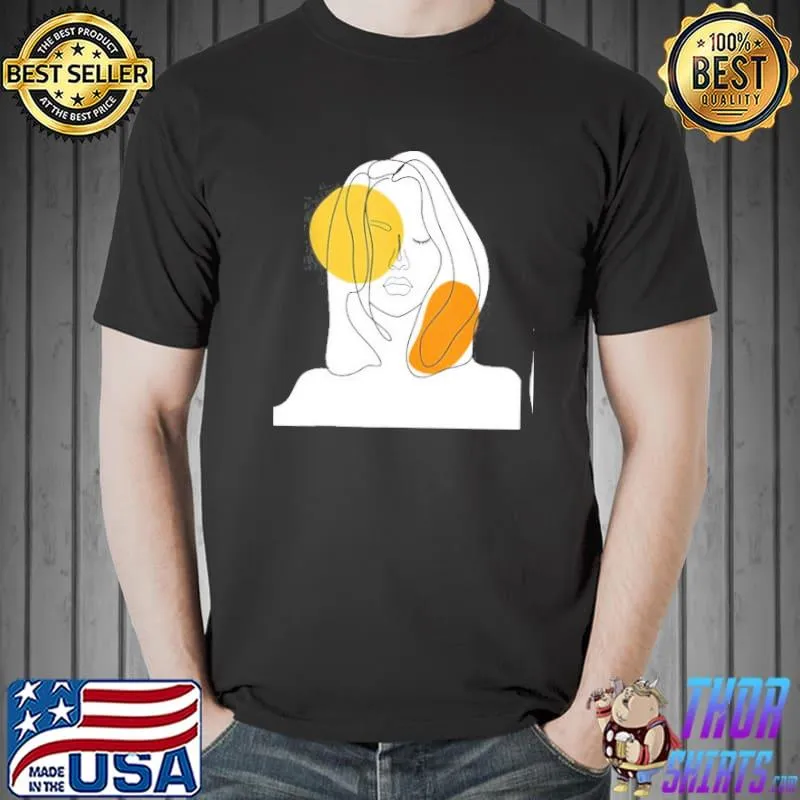 BEAUTIFULL GIRL ABSTRACT ART DESIGN SHIRT Unisex