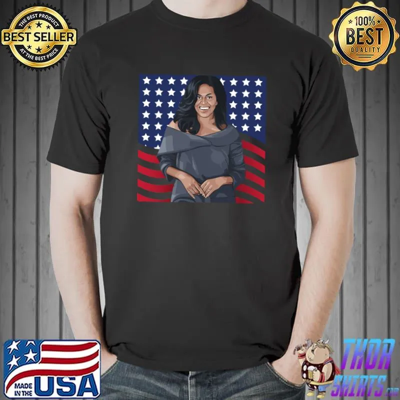 Best Michelle Obama American International Women History Month T- Unisex