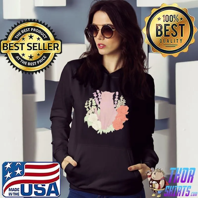 Blissful cat in autumn breeze Hoodie