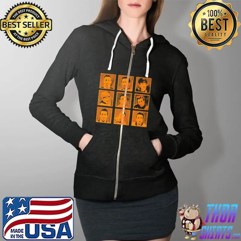 Brad marchand faces Full Zip Hooded