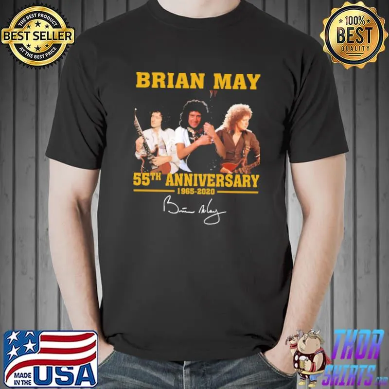 Brian may 55th anniversary 1965 2020 signature Unisex