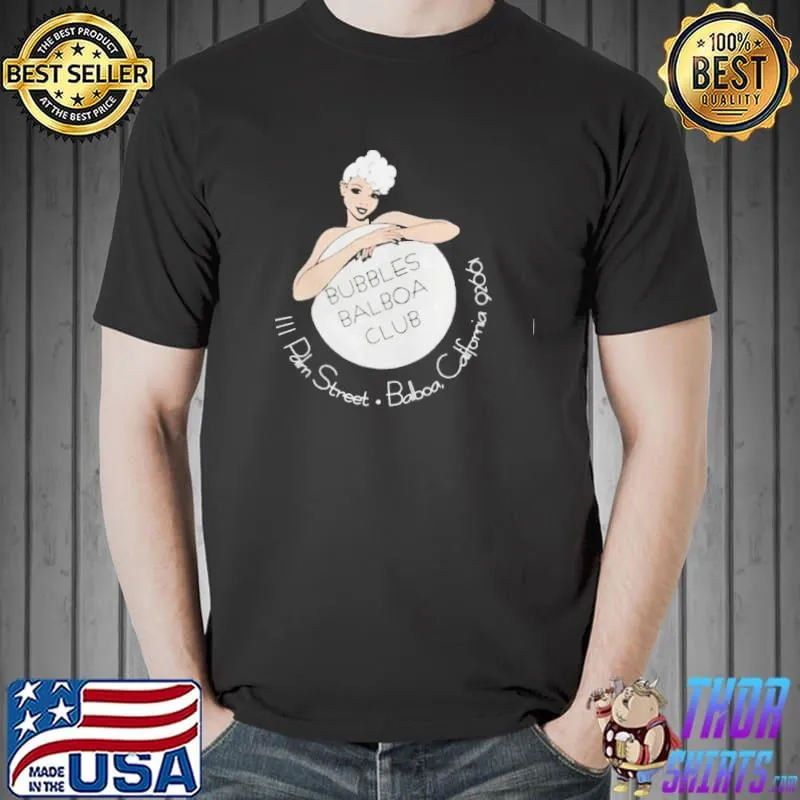 Bubbles balboa club palm street Unisex