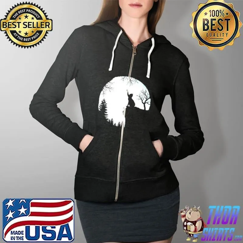 Cat and yarn mashup the nightmare before christmas Full Zip Hooded