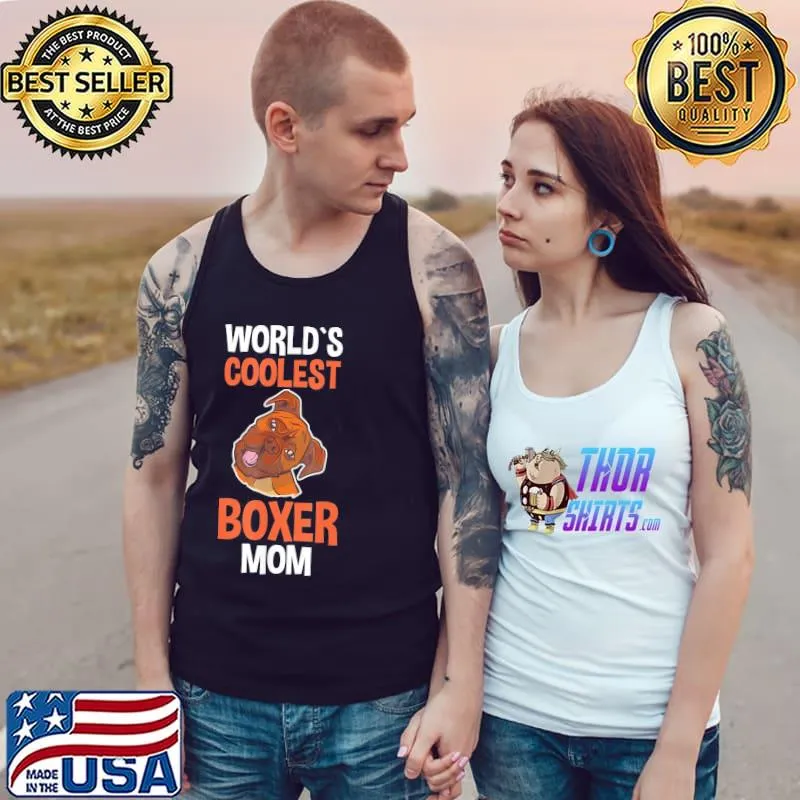 Dog Mother German Boxer Mom T-Shirt Tank Top