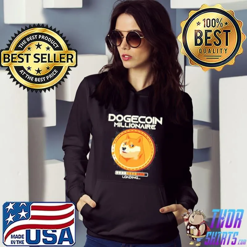Dogecoin millionaire loading Hoodie
