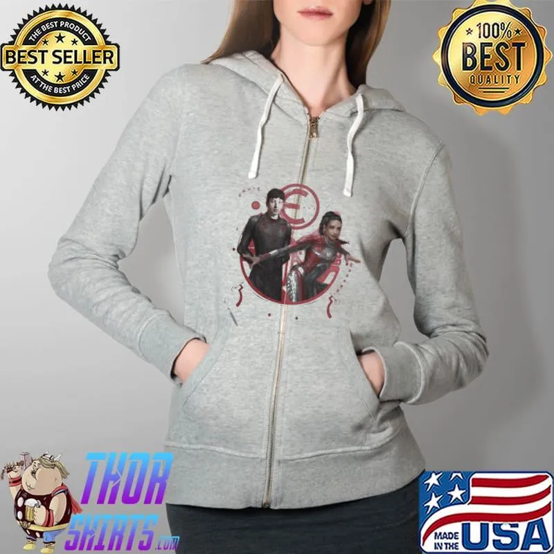Druig and makkarI eternals Full Zip Hooded