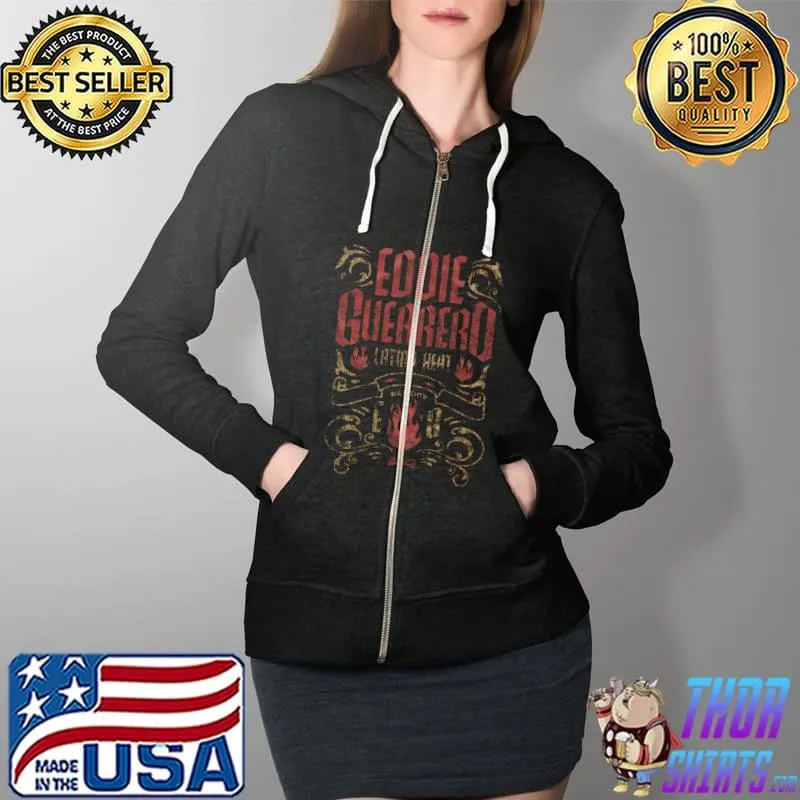 Eddie Guerrerd Guerrero Means Warrior Shirt Full Zip Hooded