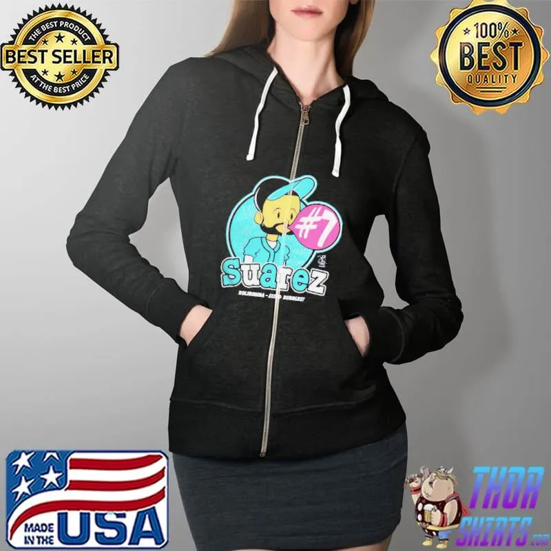 Eugenio suárez bolibomba sized bubbles Full Zip Hooded