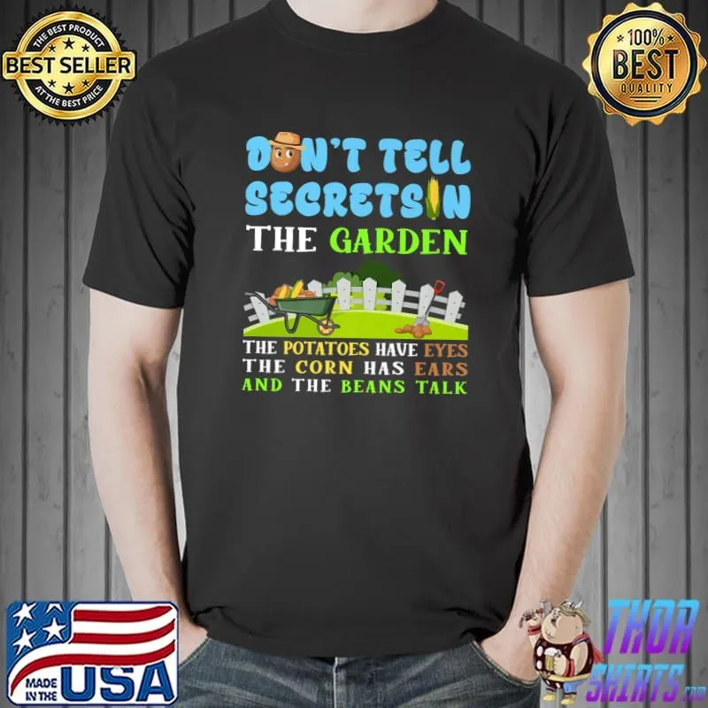 Gardening Vegetable Shirt Gardener Humor Plant Lady Premium T-Shirt