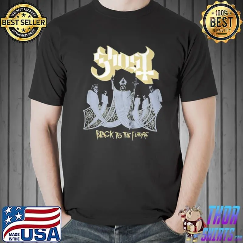 Ghost Black To The Future Shirt Unisex