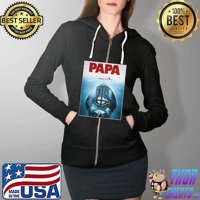 Ghost Papa Jaws Shirt Full Zip Hooded