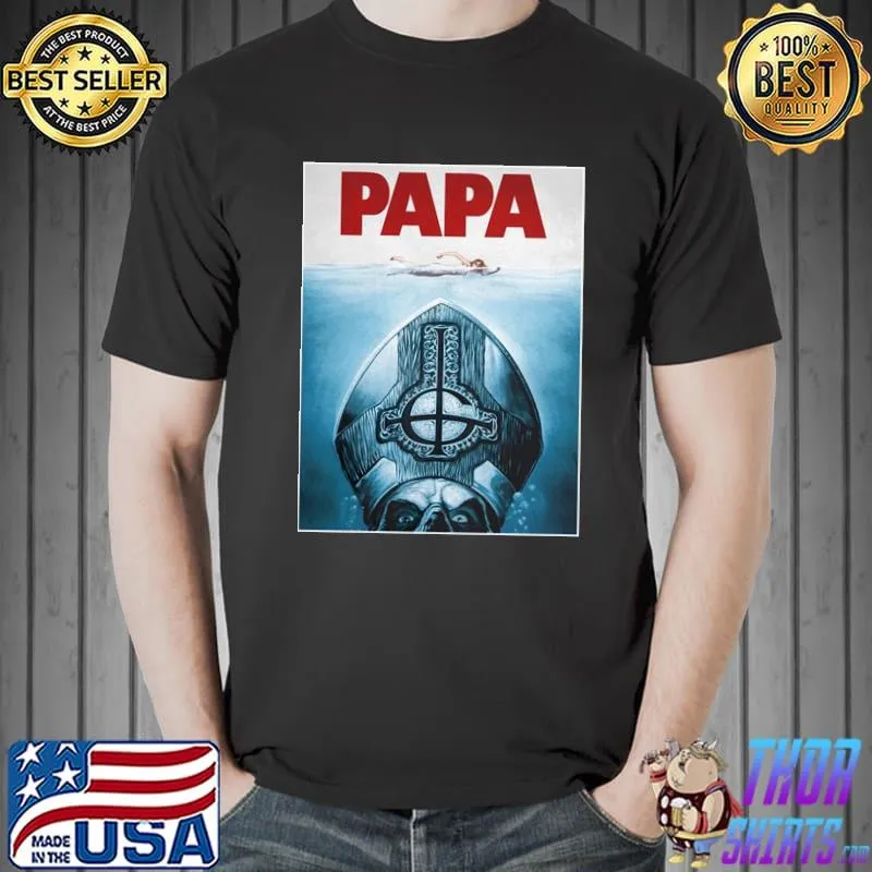 Ghost Papa Jaws Shirt Unisex