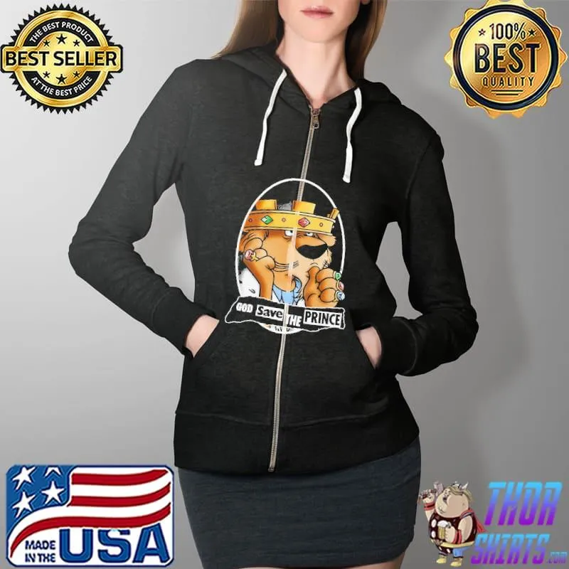 God save the prince Shirt Full Zip Hooded
