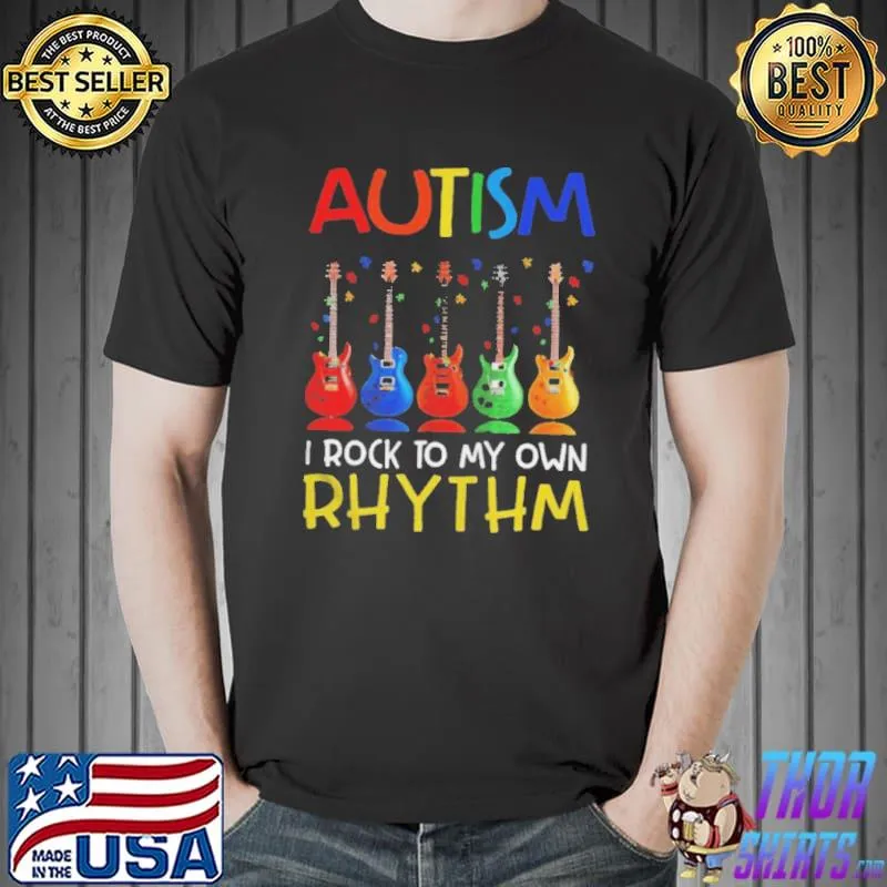 Guitar autism I rock to my own rhythm Unisex