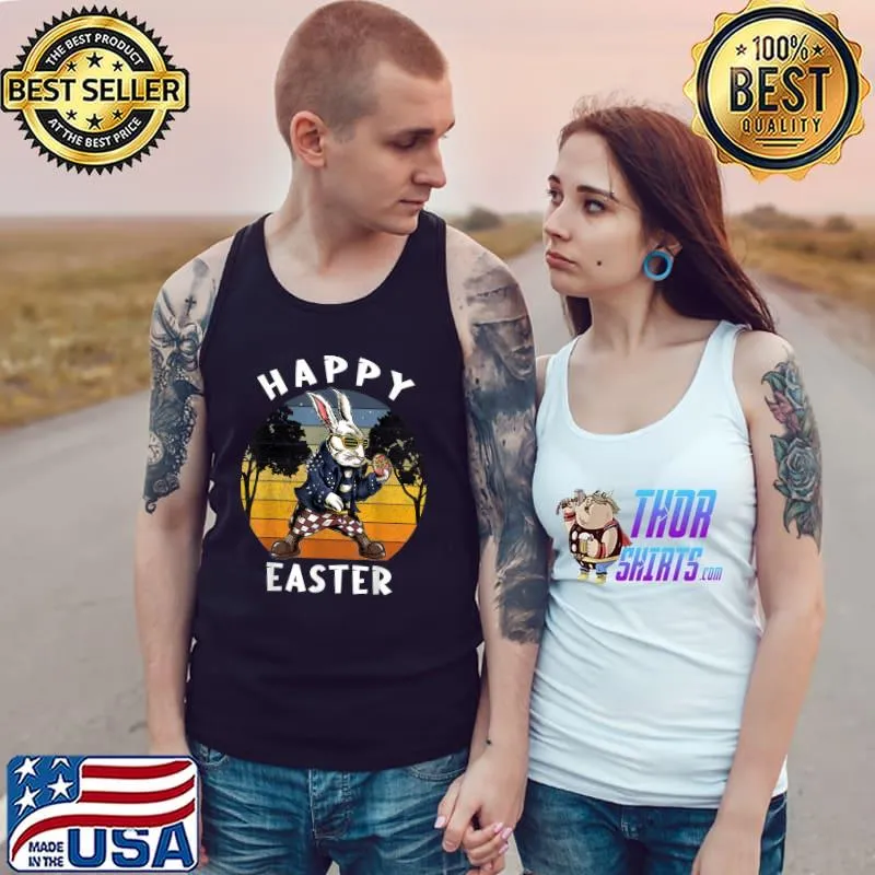 Happy Easter Bunny Retro Rabbit, Vintage Easter 2022 T-Shirt