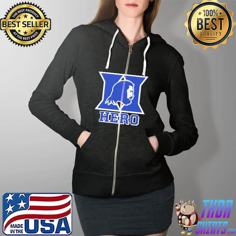 Hero Devils Shirt Full Zip Hooded