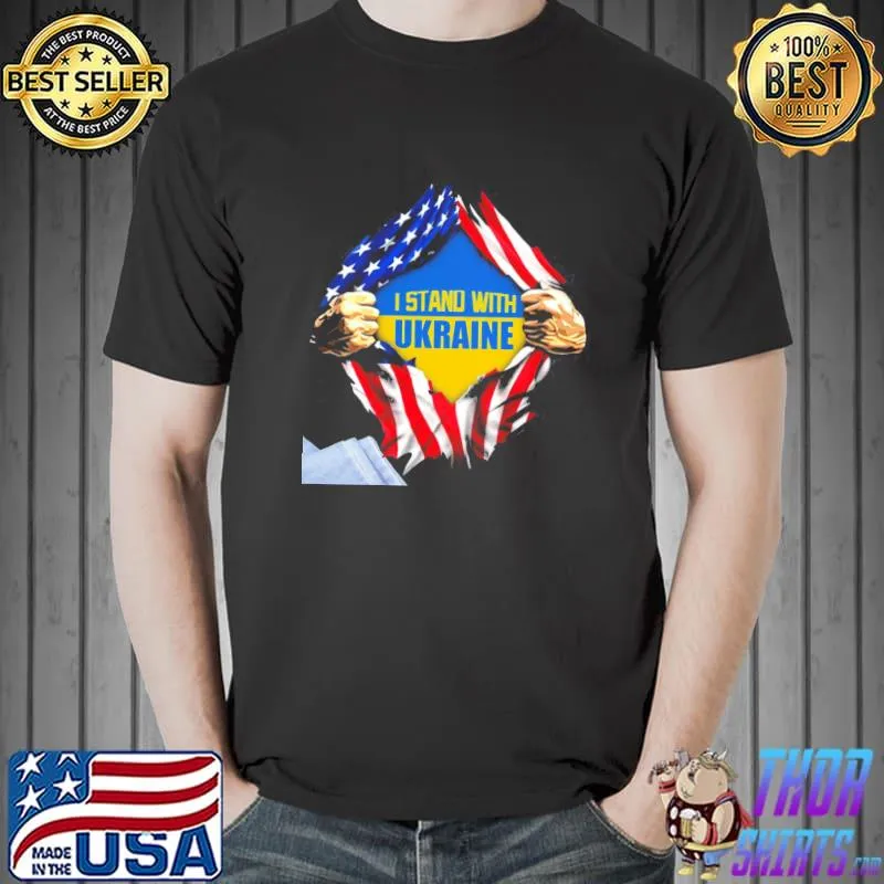 I Stand With Ukraine Pray For Ukraine Shirt