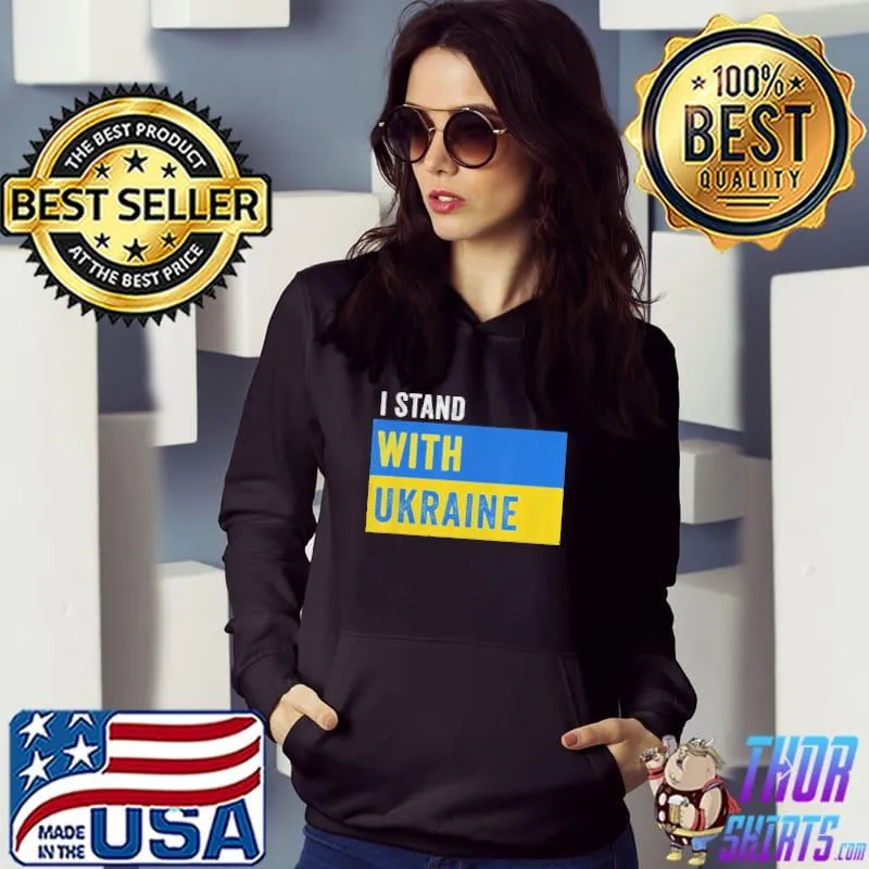 I stand with Ukraine stop putin stop war support Ukraine shirt