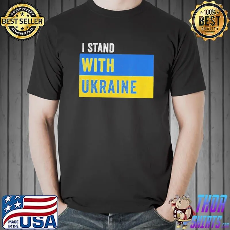 I stand with Ukraine stop putin stop war support Ukraine Unisex