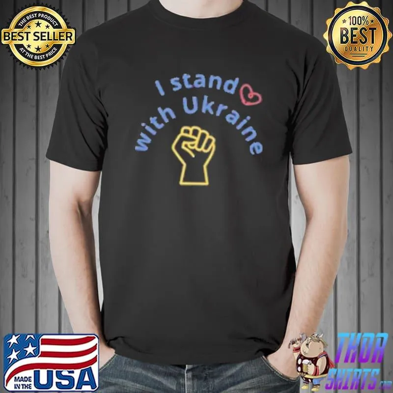 I stand with Ukraine Ukraine Ukraine flag 2022 Unisex