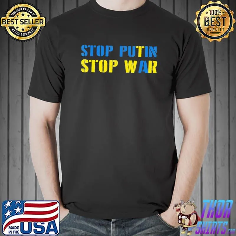 I support Ukraine stop putin stop war Unisex