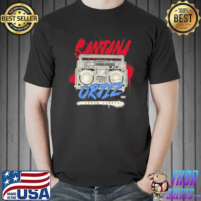 Inner Circle Santana And Ortiz Boom Box Radio Shirt Unisex