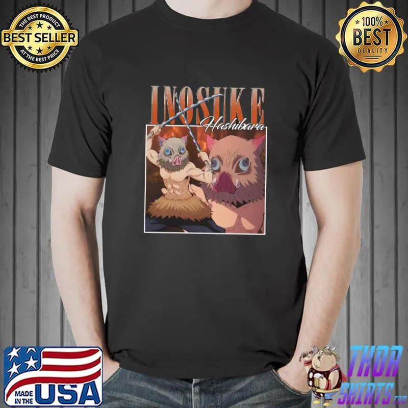 Inosuke Hashibira Nime Homage Demon Slayer Unisex T-Shirt