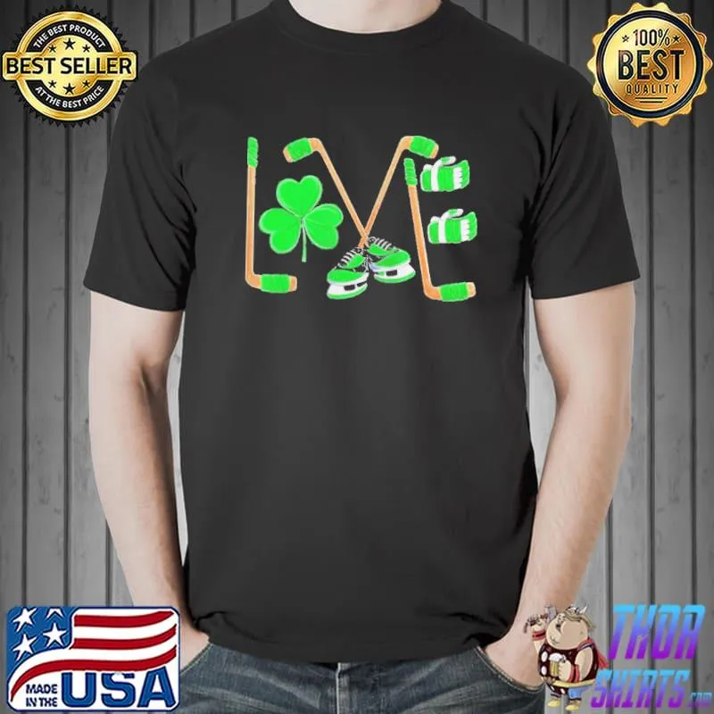 Irish boys ice hockey st patricks day Unisex