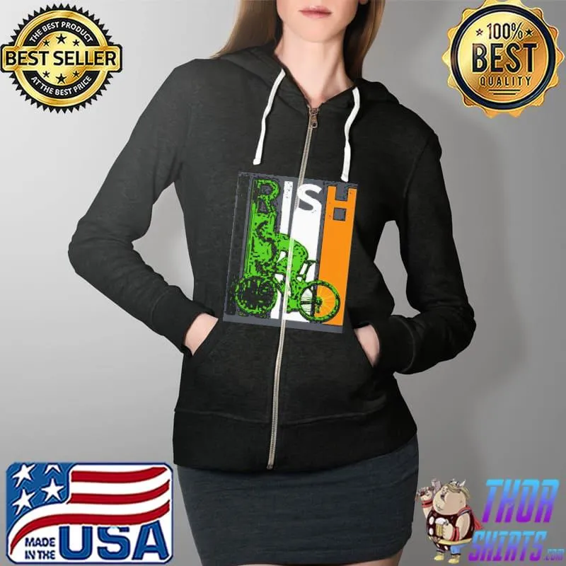 Irish cycling Full Zip Hooded