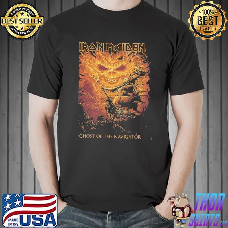 Iron Maiden Ghost of the navigat Shirt Unisex