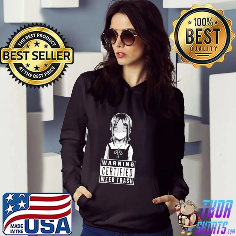 Kaguyasama weeb alert Hoodie