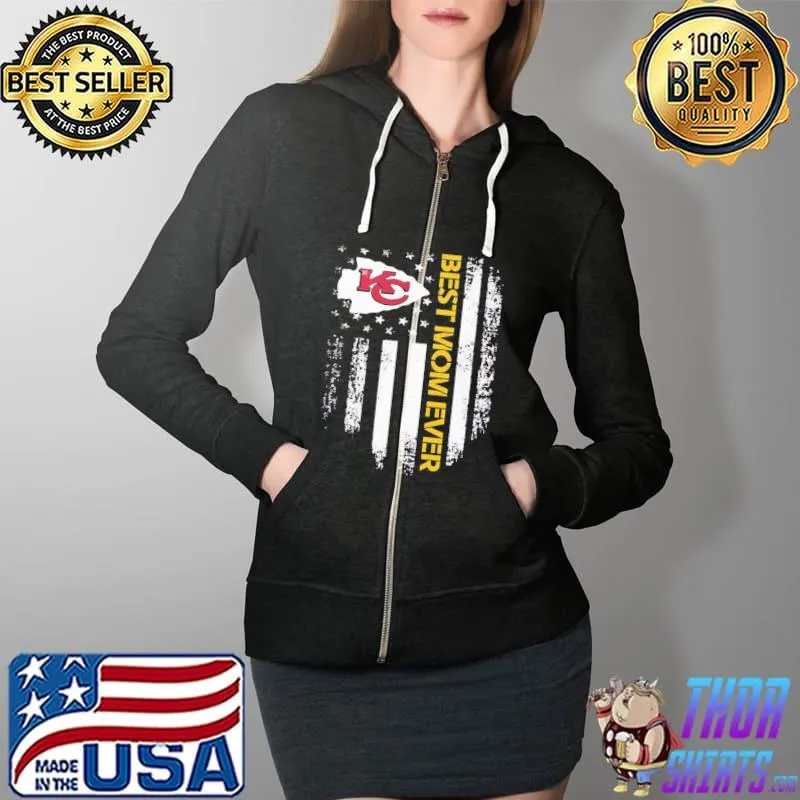 Kansas city chiefs best mom ever Full Zip Hooded