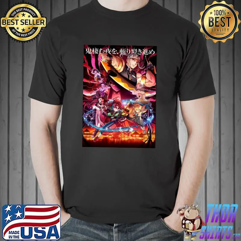 Kimetsu no yaiba yuukakuhen shirt