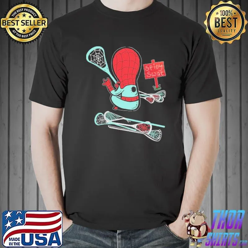 Lacrossse Spider MAn Shirt