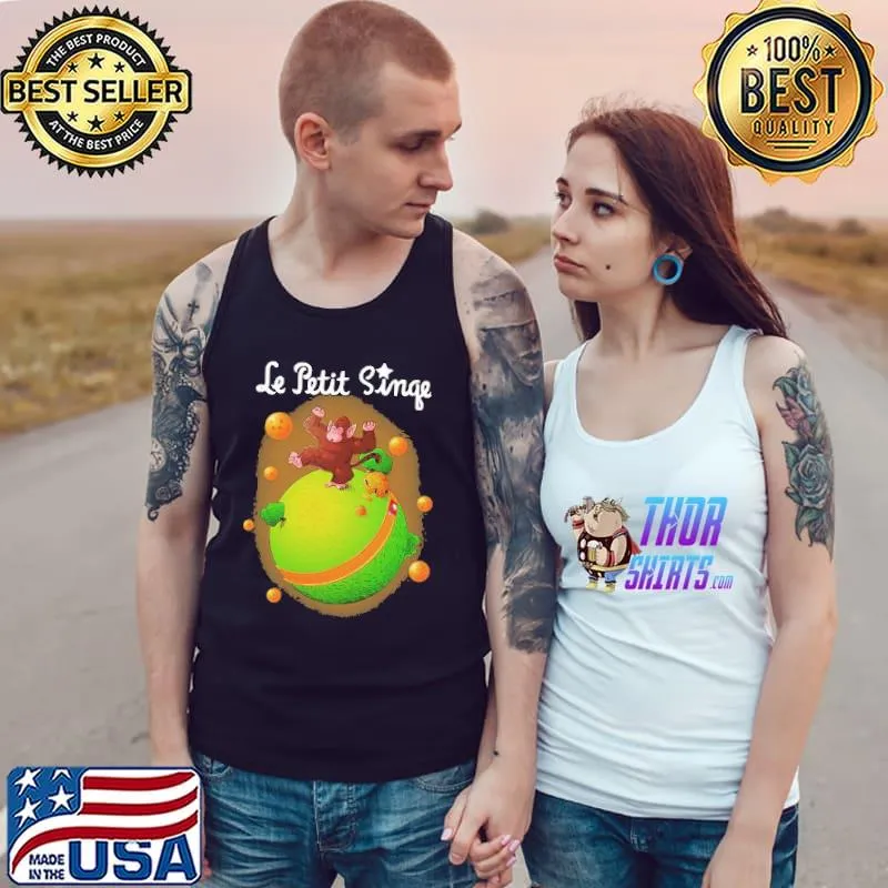 Le Petit Singe Monkey Shirt Tank Top