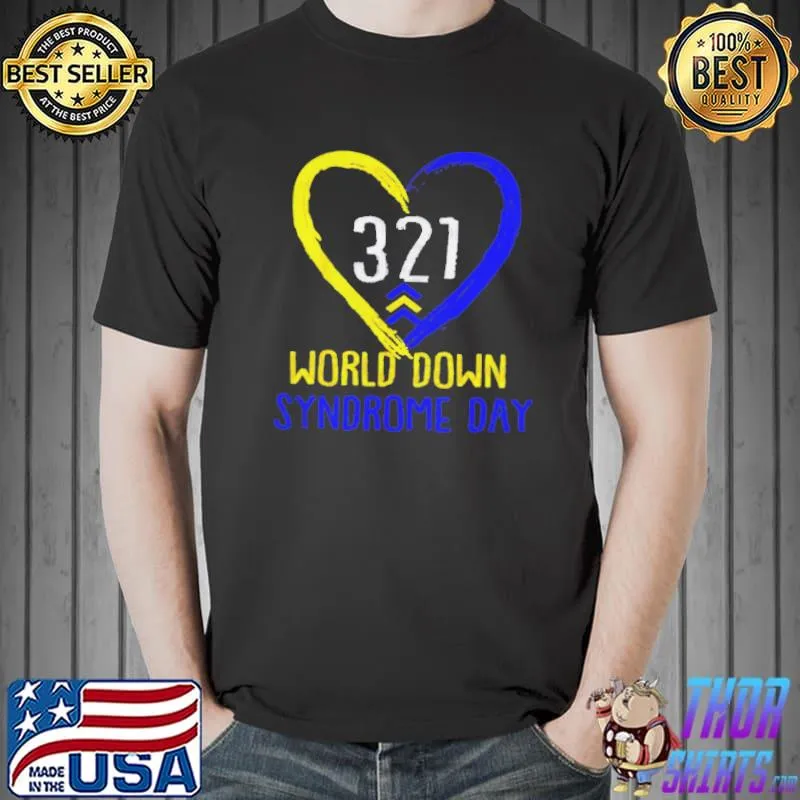 Love world down syndrome awareness day shirt