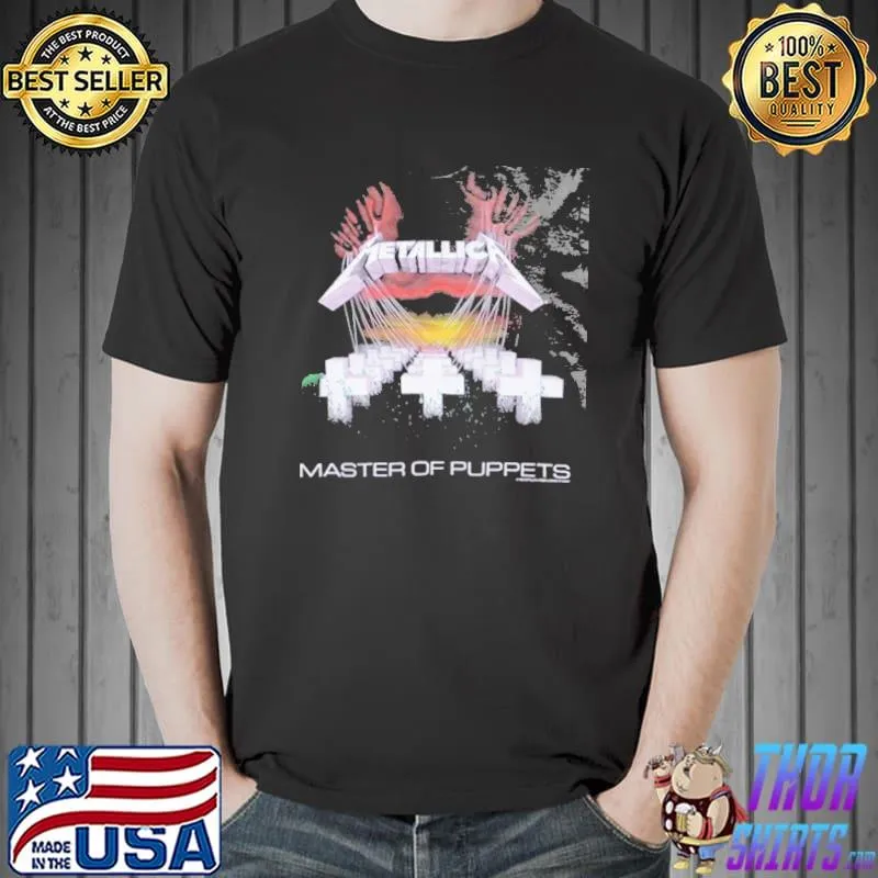 Metallica Master Of Puppets Shirt Unisex