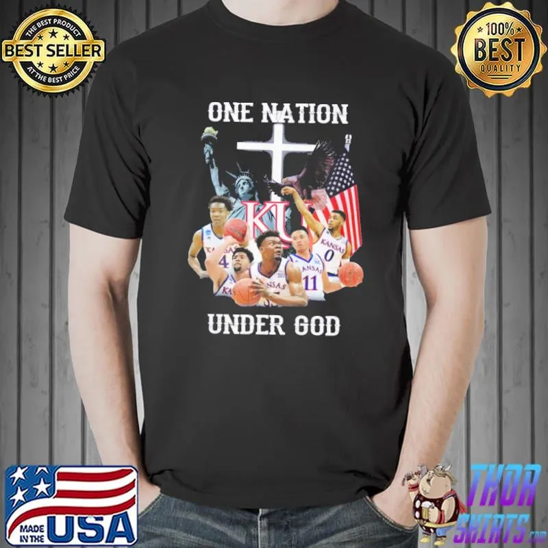 One nation Under God KU Shirt