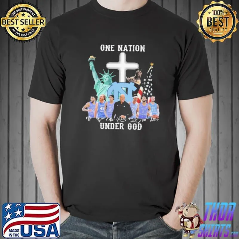 One Nation Under God north carolina Shirt Unisex