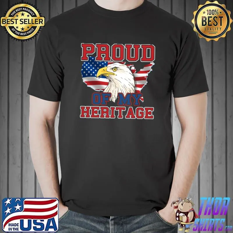 Patriotic American Flag US Patriot 4th of July USA T-Shirt