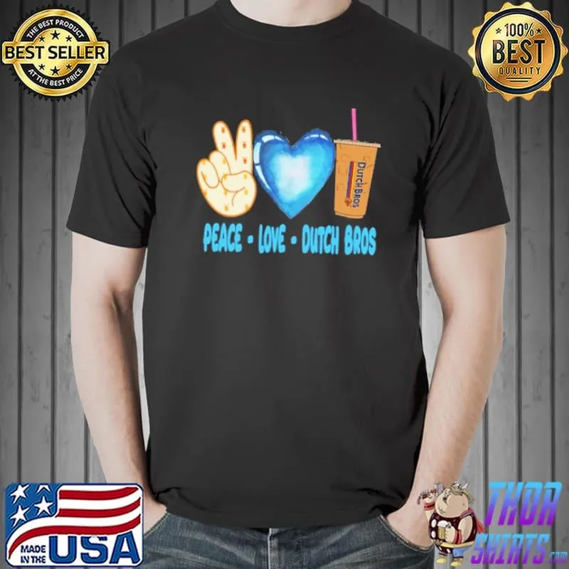 Peach love dutch bros coffee Unisex