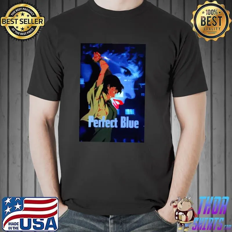 Perfect Blue Satoshi Kon 1997 Anime Japanese Unisex T-Shirt Unisex