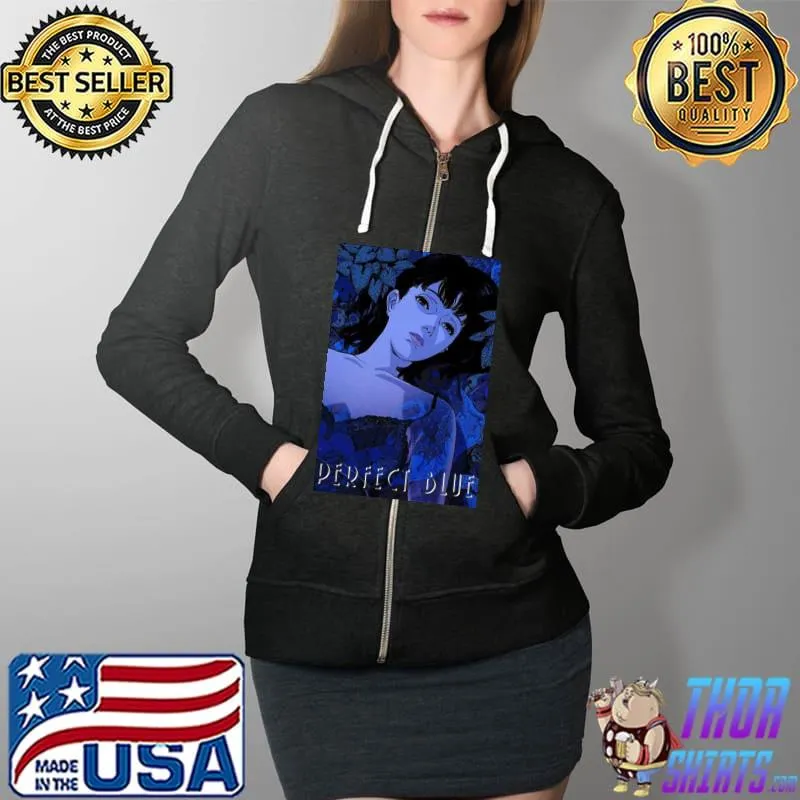 Perfect Blue Satoshi Kon 1997 Unisex T-Shirt Full Zip Hooded