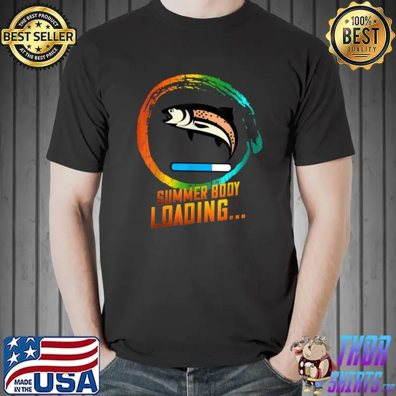 Pilates Summer Body Loading Funny Sassy Sarcastic T-Shirt