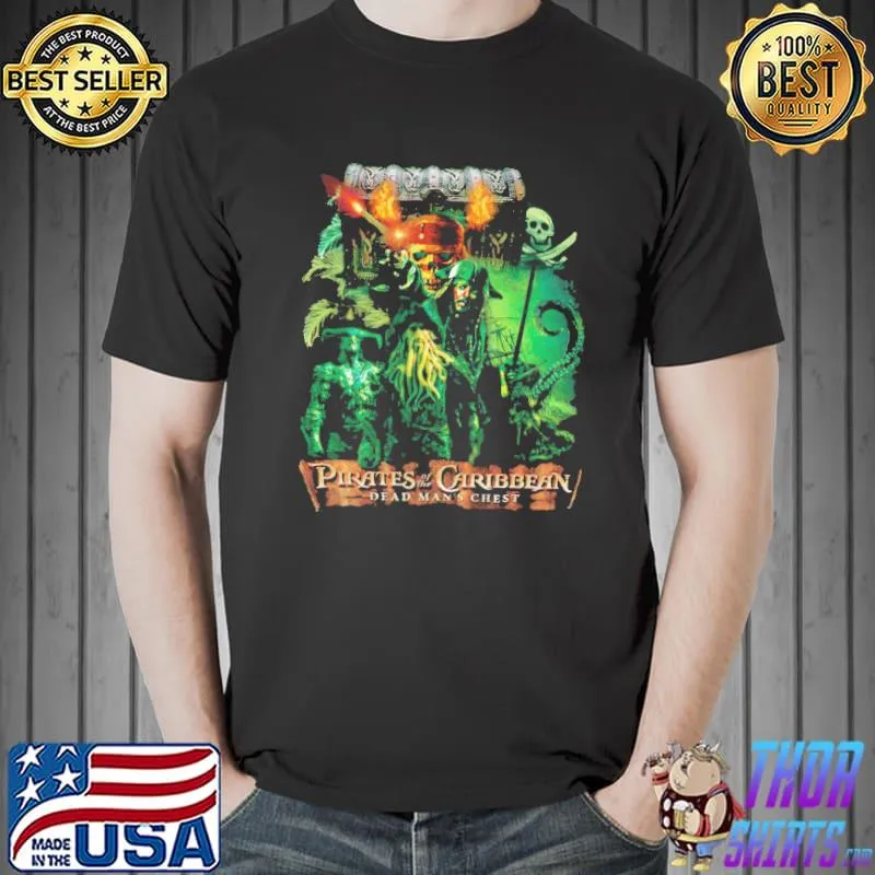Pirates of the carribean vintage bootleg style Unisex
